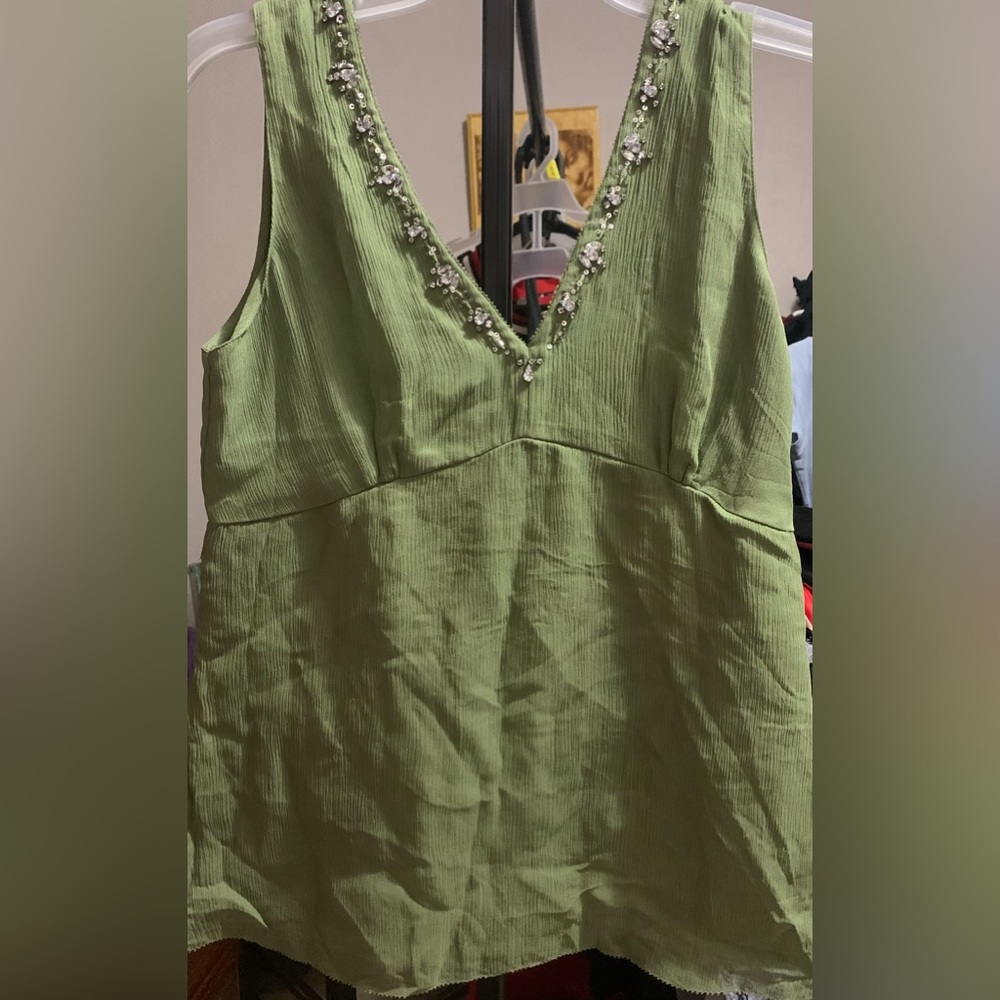 Pretty Green Blouse